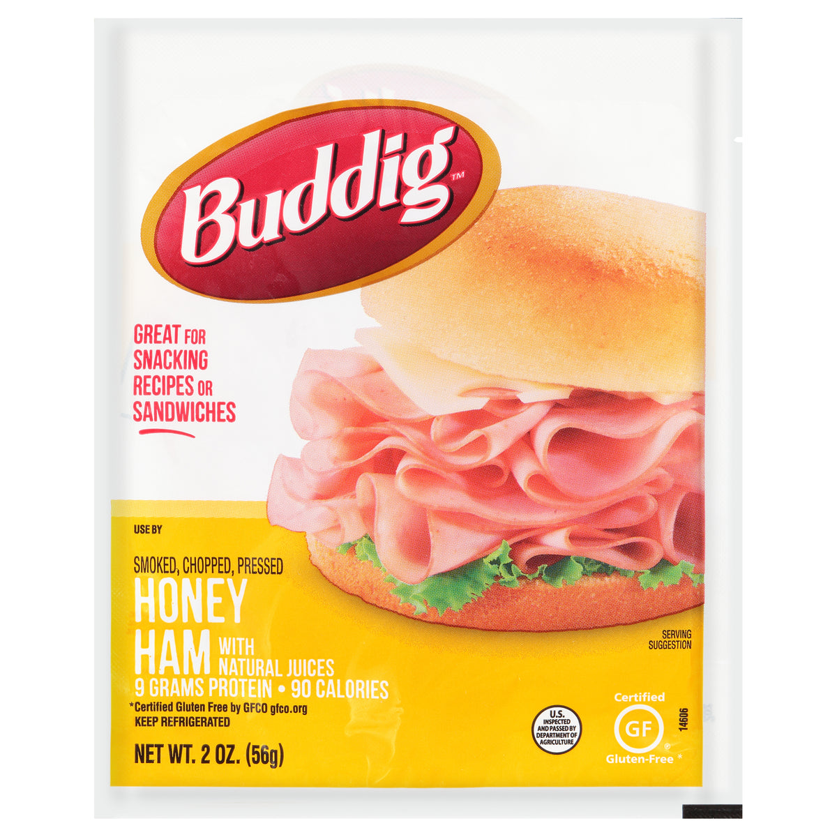 Bd Dig Buddig Honey Ham 2 oz – Douglas Food Valu