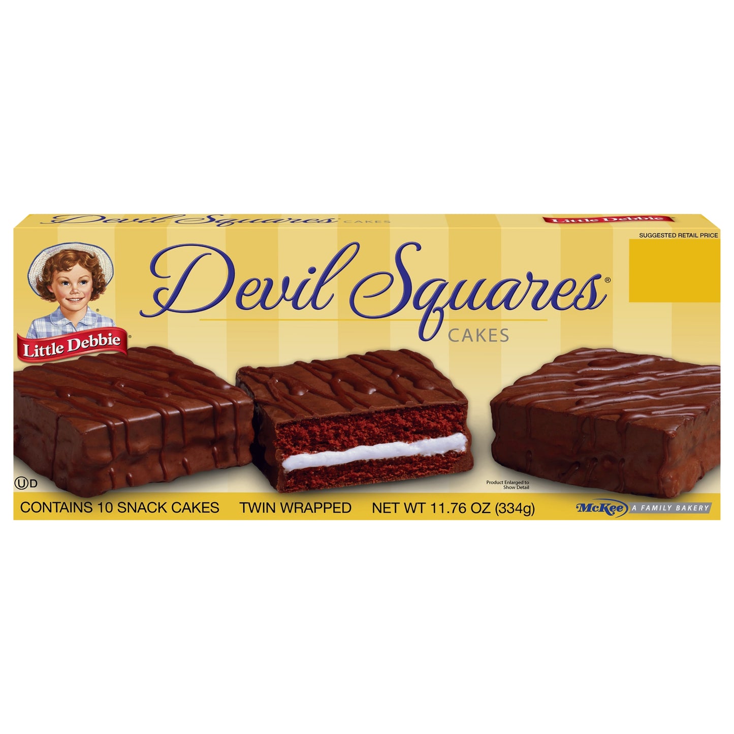 Snack Cakes, Little Debbie Family Pack DEVIL SQUARES ® cakes