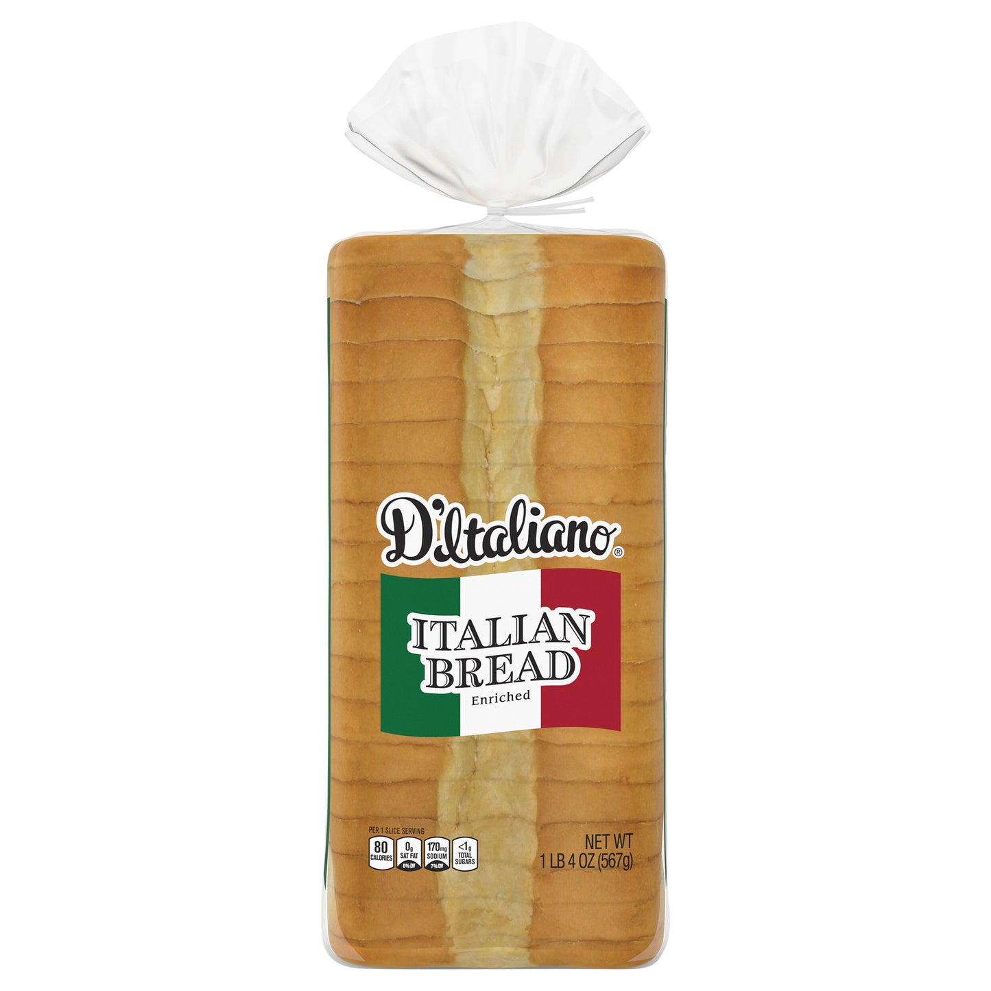 D'Italiano Italian Bread, 20 oz