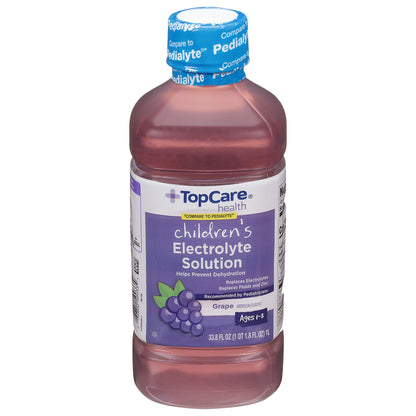 TopCare Health Children's Grape Electrolyte Solution 33.8 fl oz