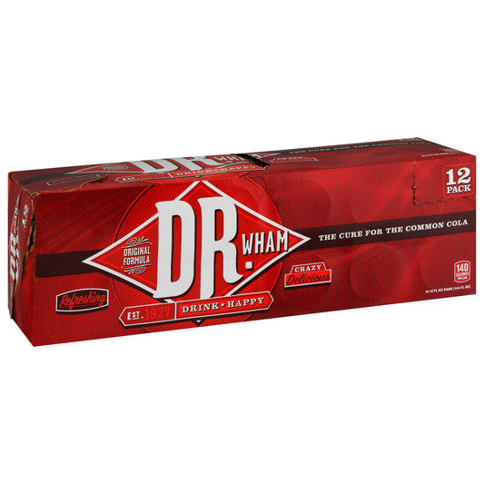 Dr Wham 12 Pack Original Formula Soda 12 - 12 fl oz