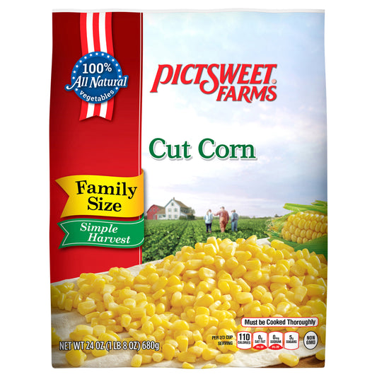 Pictsweet Farms Cut Corn, Simple Harvest - 24 o