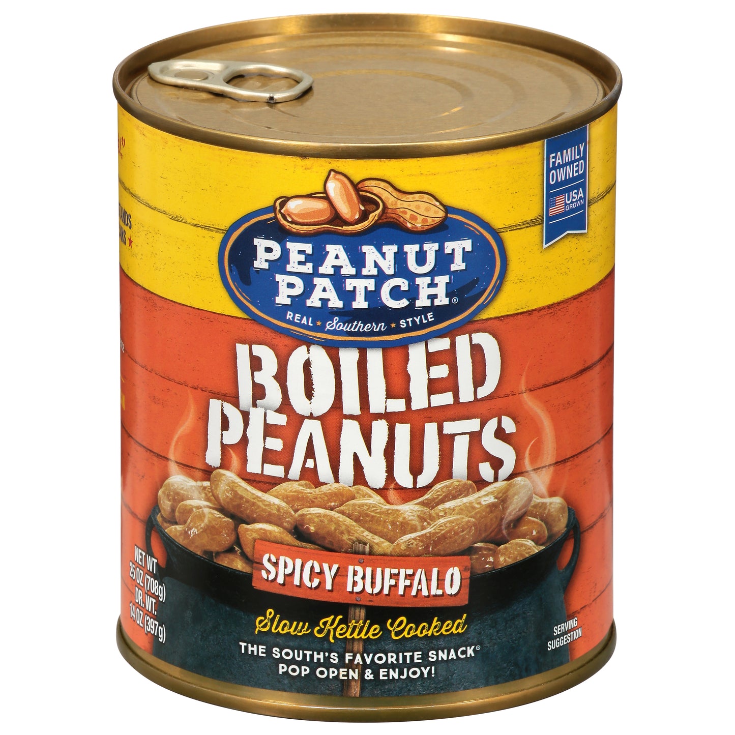 Peanut Patch Spicy Buffalo Boiled Peanuts 25 oz
