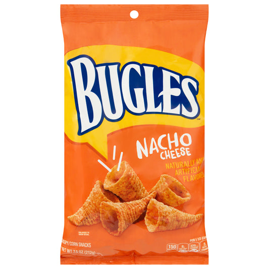 Bugles Crispy Nacho Cheese Corn Snacks 7.5 oz