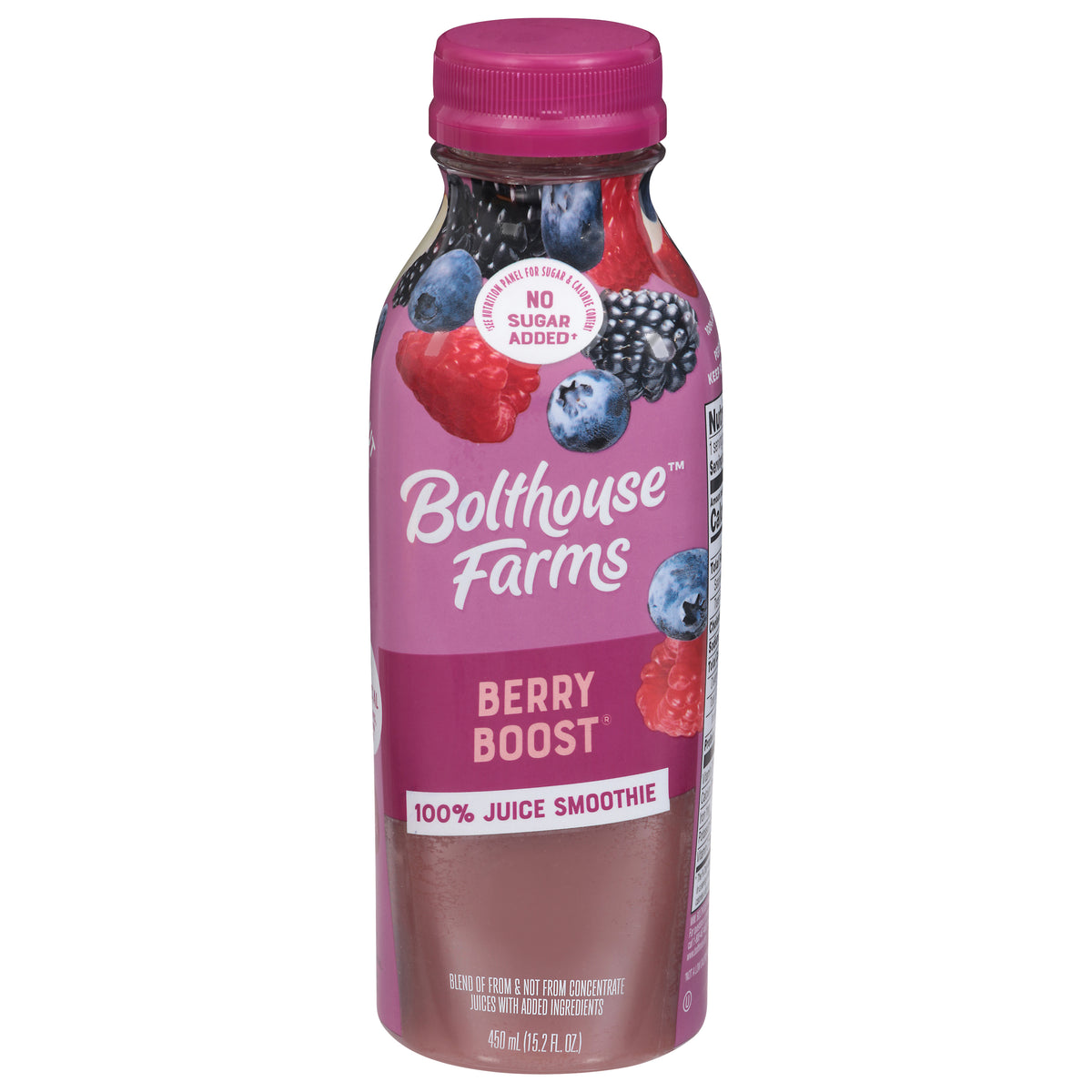Bolthouse Farms Berry Boost 100% Juice Smoothie 15.2 fl oz
