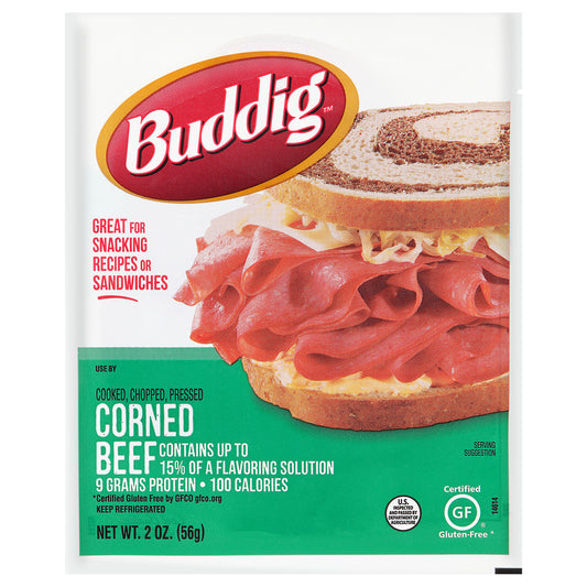 Buddig Corned Beef 2 oz. Pack
