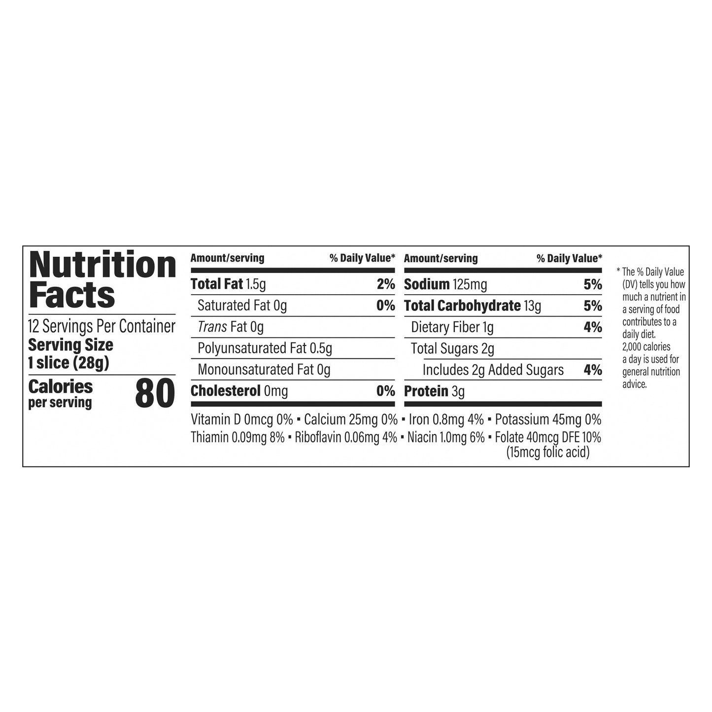 Sara Lee 9 Grain Half Loaf Bread, 12 oz