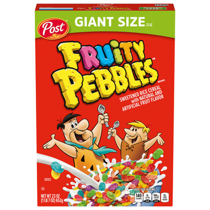 1/23 POST FRUITY PEBBLES