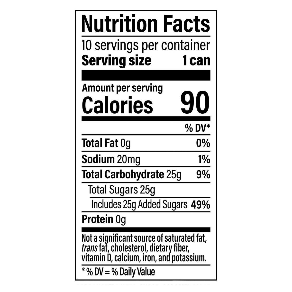 Pepsi Mini Real Sugar Soda Cola 7.5 Fl Oz 10 Count