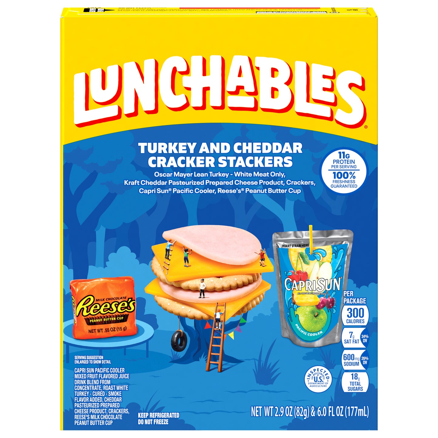 Lunchables Turkey and Cheddar Cracker Stackers Fun Pack 1 ea