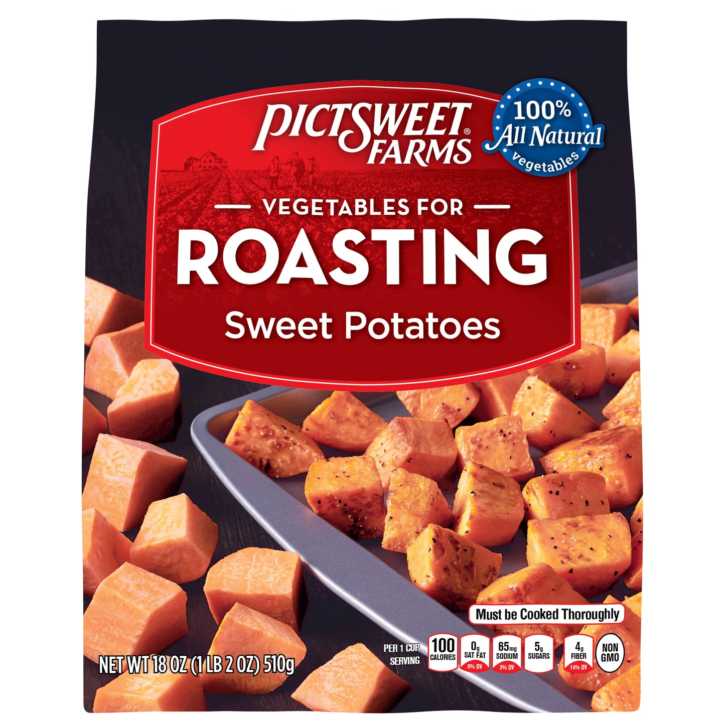 Pictsweet Farms Vegetables for Roasting Sweet Potatoes - 18 oz