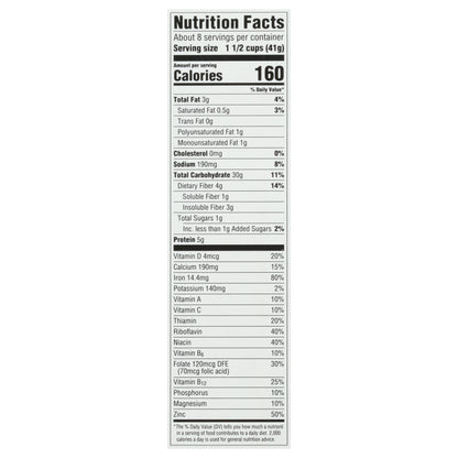 Food Club Toasted Oats Cereal 12 oz