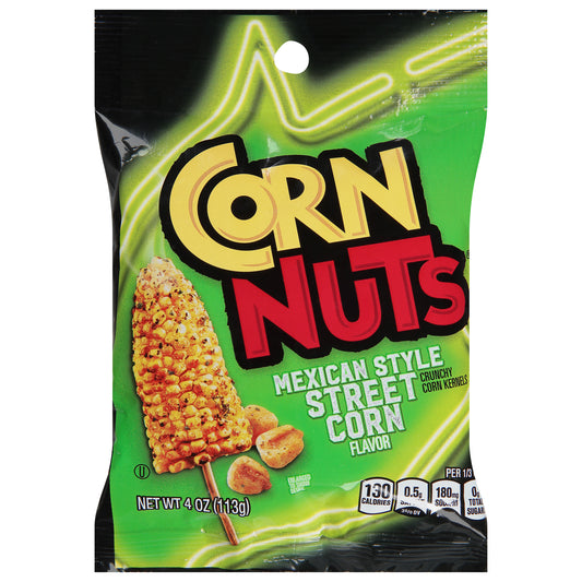 Corn Nuts Crunchy Mexican Style Street Corn Flavor Corn Kernels 4 oz