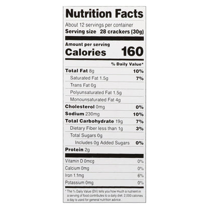 Crav'n Flavor Cheddar Cheese Crackers 12.4 oz