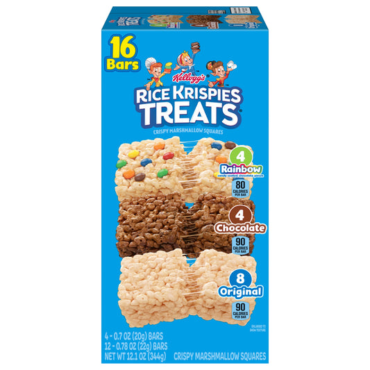 Rice Krispies Treats Crispy Marshmallow Squares Variety Pack