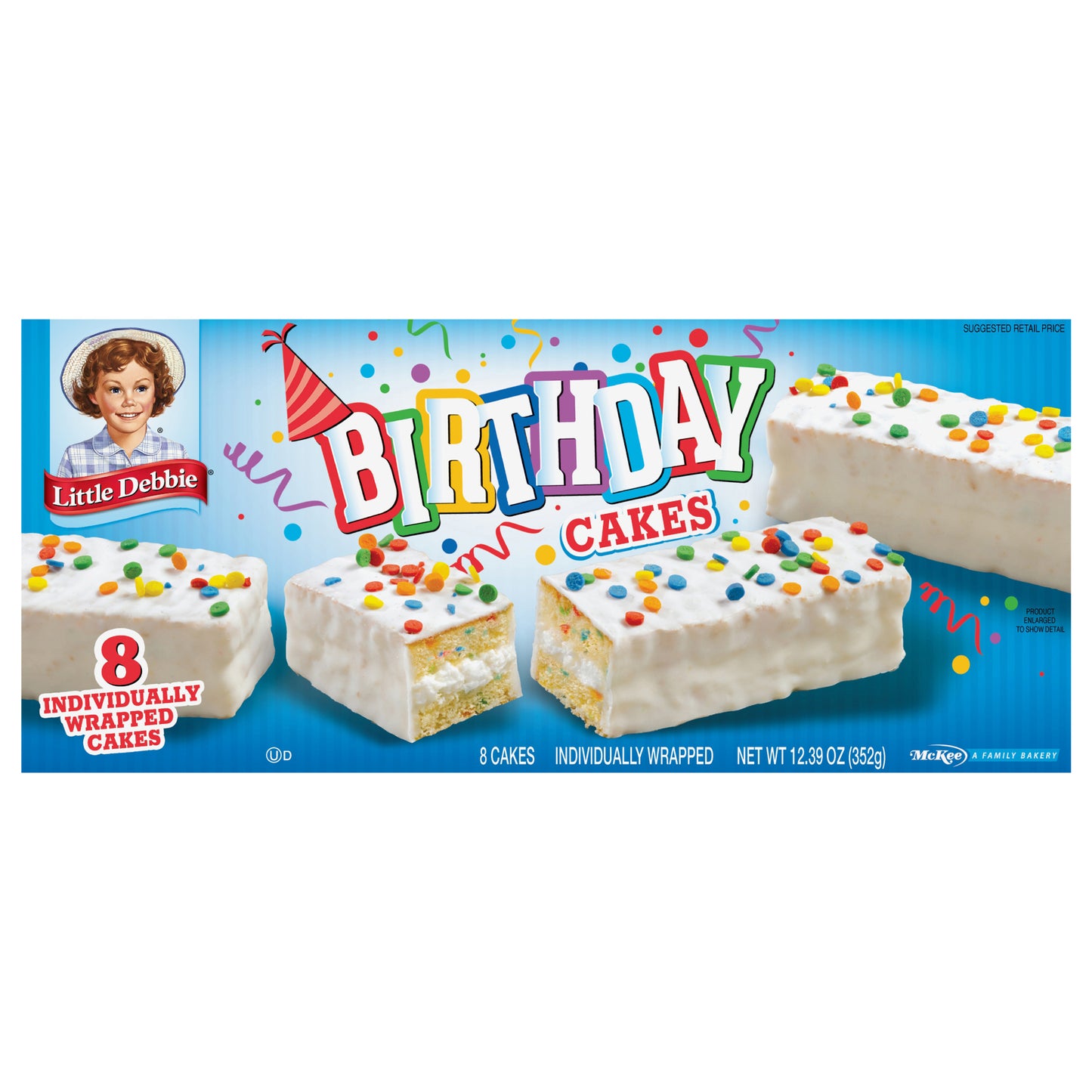 Snack Cakes, Little Debbie Family Pack Birthday Cakes