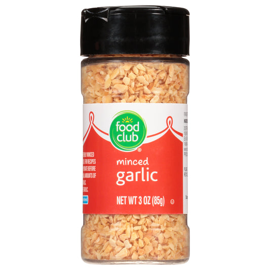 Food Club Minced Garlic 3 oz