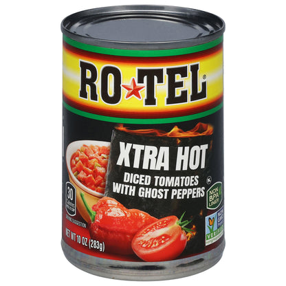 Ro-Tel Xtra Hot Diced Tomaotes with Ghost Peppers 10 oz