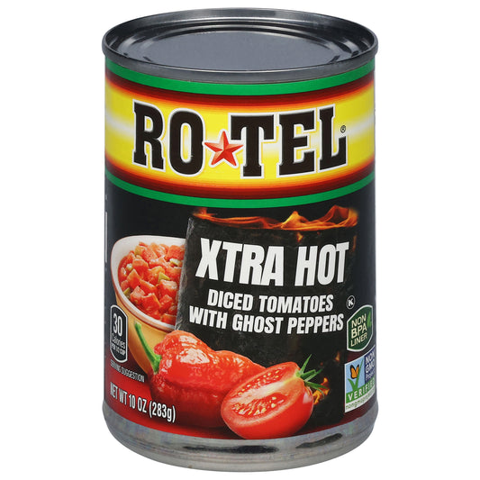Ro-Tel Xtra Hot Diced Tomaotes with Ghost Peppers 10 oz