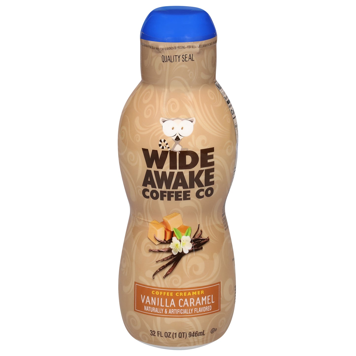 Wide Awake Coffee Co. Vanilla Caramel Coffee Creamer 32 fl oz