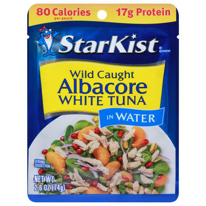 StarKist Wild Caught Albacore White Tuna in Water 2.6 oz