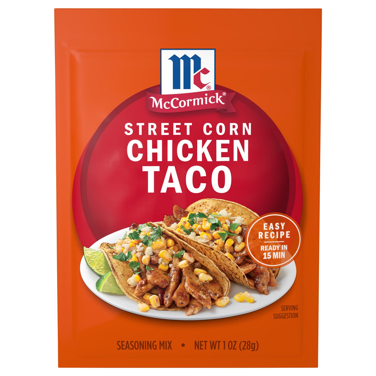 McCormick Taco Seasoning Mix – Mexican Style Street Corn, 1 oz