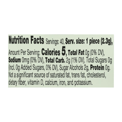 ICE BREAKERS Ice Cubes Kiwi Watermelon Sugar Free Chewing Gum Bottle, 3.24 oz (40 Pieces)