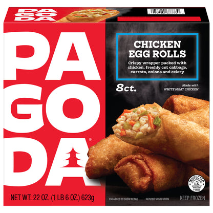 Pagoda Chicken Egg Rolls 22 oz