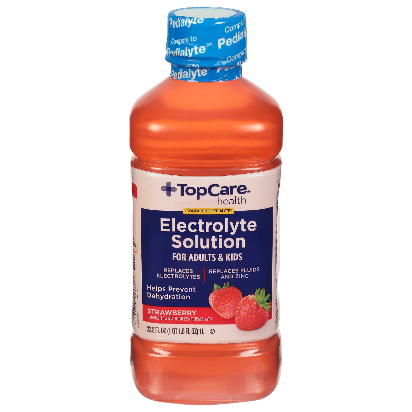 TopCare Health Strawberry Electrolyte Solution 33.8 fl oz