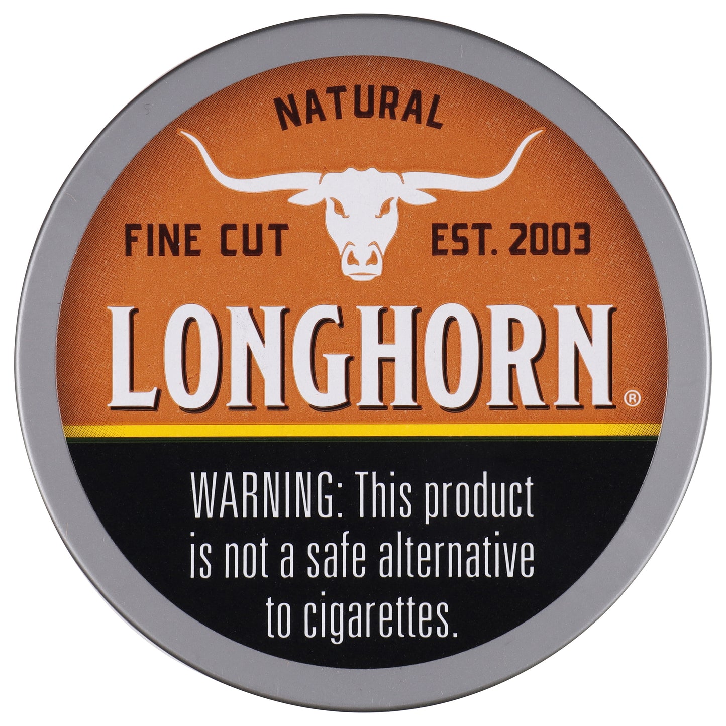 LongHorn Fine Cut Natural Moist Snuff 1.2 oz