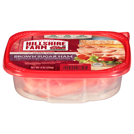 Hillshire Farm® Ultra Thin Sliced Deli Lunch Meat, Brown Sugar Ham, 9 oz