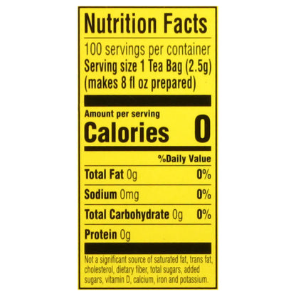 Lipton Yellow Label Black Tea 100 Tea Bags