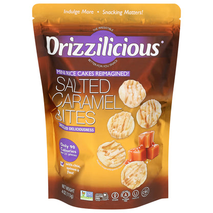 Drizzilicious Salted Caramel Mini Bites 4 oz