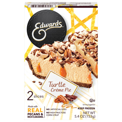 Edwards Turtle Creme Pie 2 ea