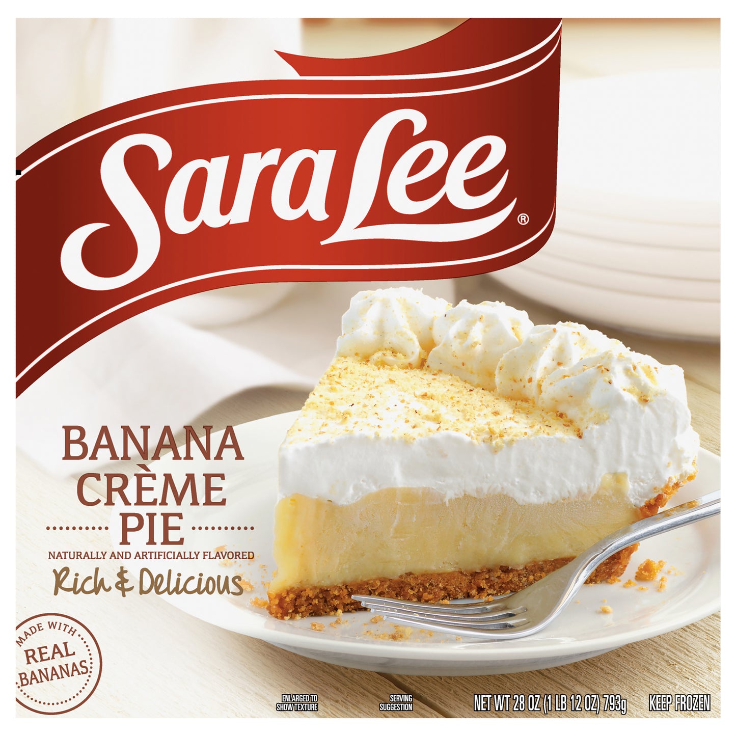 Sara Lee® Crème Pie Banana 28oz