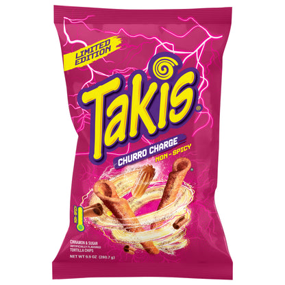 Takis Non-Spicy Churro Charge Tortilla Chips 9.9 oz