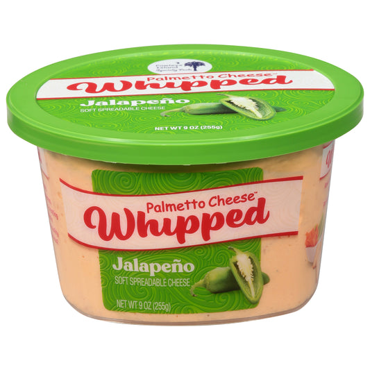 Palmetto Cheese Whipped Jalapeno Soft Spreadable Cheese 9 oz