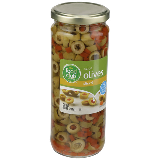 Sliced Salad Olives