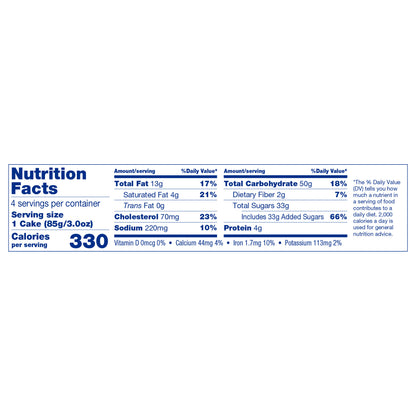 Tastykake Chocolate Juniors, 4 Count, 4 Individually Wrapped Chocolate Iced Snack Cakes