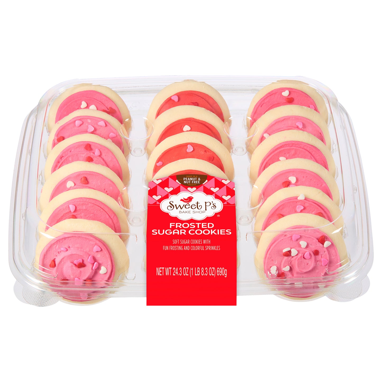 Sweet P's Bake Shop Frosted Sugar Cookies 24.3 oz