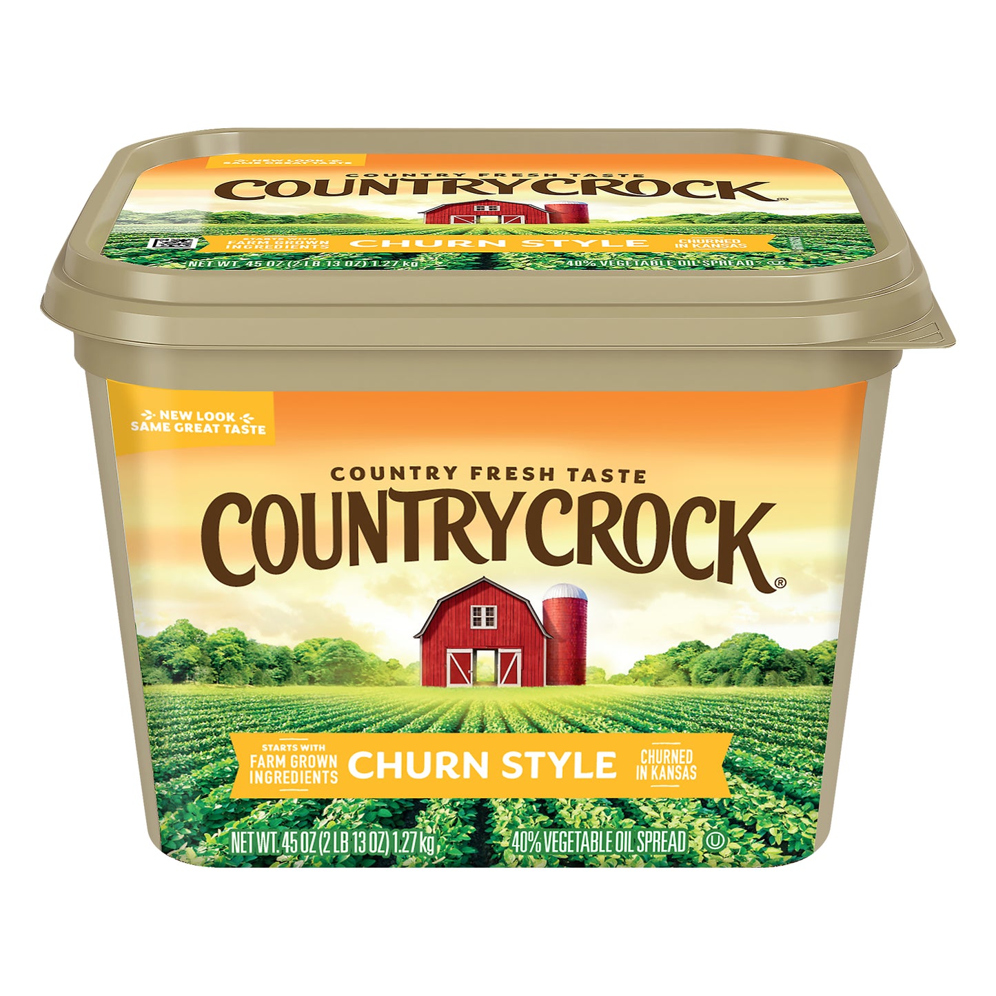 Country Crock Churn Style Vegetable Oil Spread 45 oz