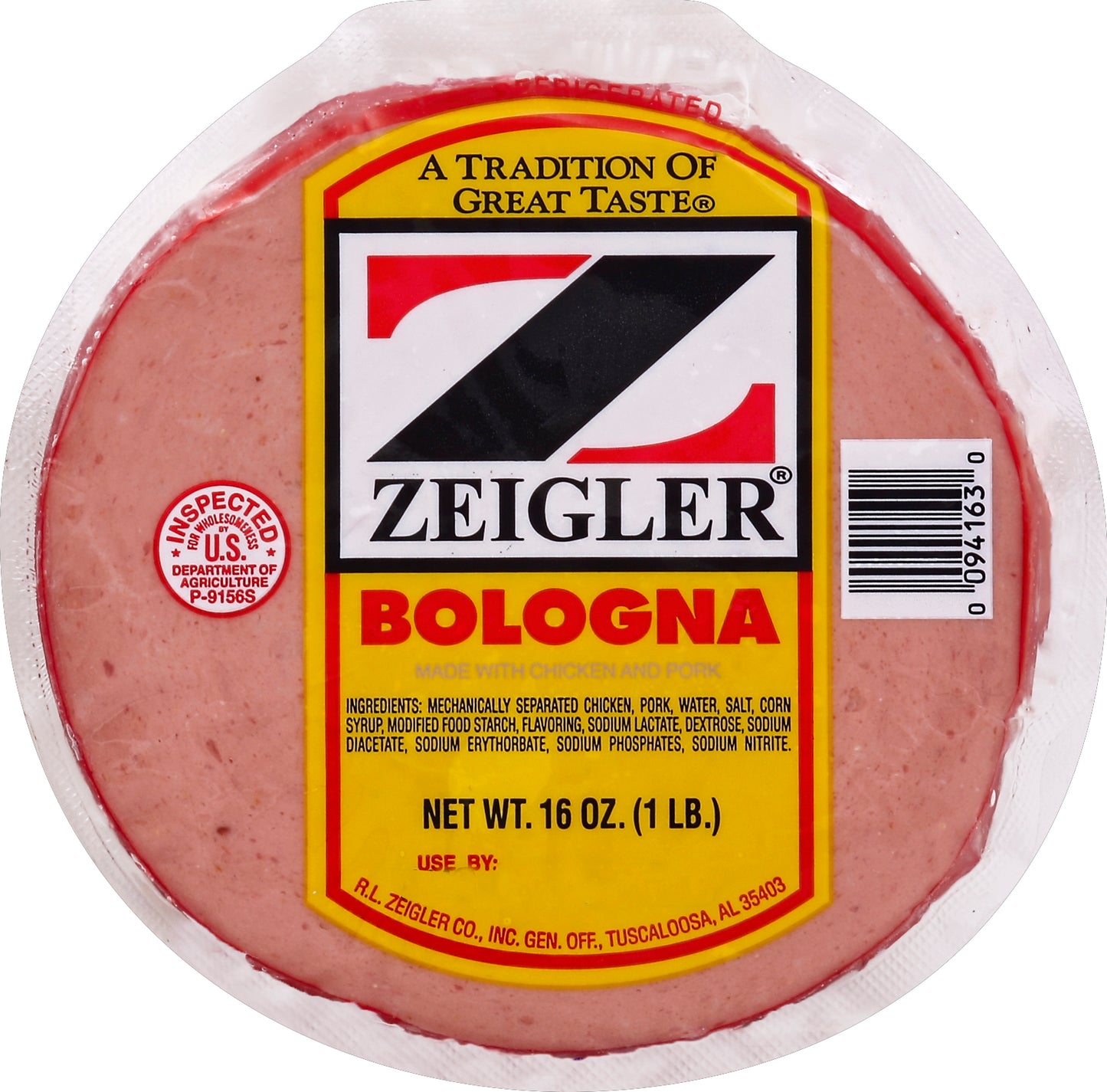 Zeigler ZEIGLER BOLOGNA 16 OZ