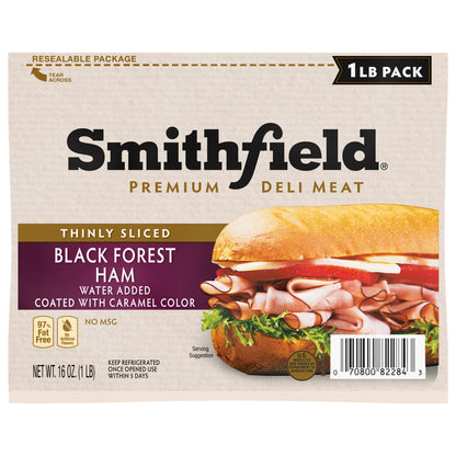 Smithfield Thinly Sliced Black Forest Ham 16 oz