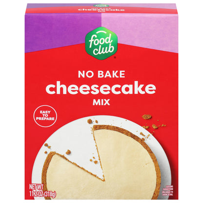 Food Club No Bake Cheesecake Mix 11.2 oz