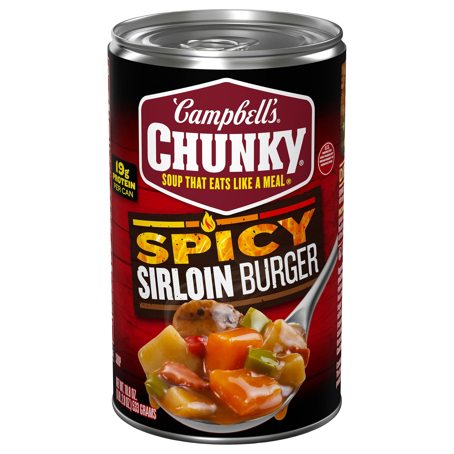 Campbell's Chunky Spicy Sirloin Burger Soup 18.8 oz