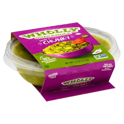 Wholly Med Chunky Guacamole 7.5 oz
