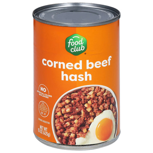 Food Club Corned Beef Hash 15 oz