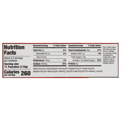 Hungry Jack Minis Buttermilk Pancakes 40 ea