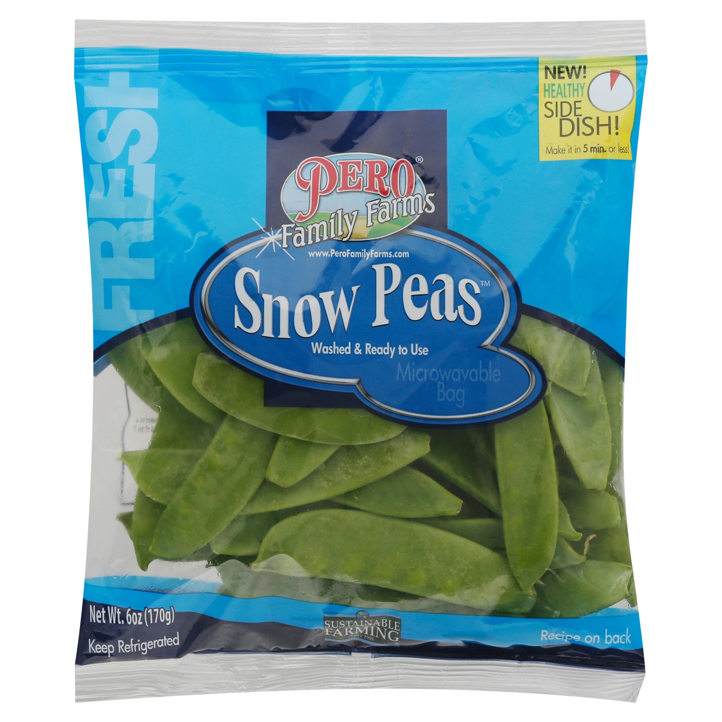 Pero Family Farms Snow Peas 6 oz