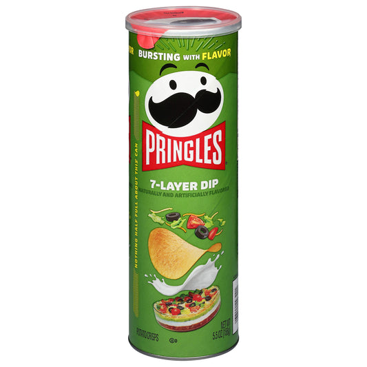 Pringles 7-Layer Dip Potato Crisps 5.5 oz